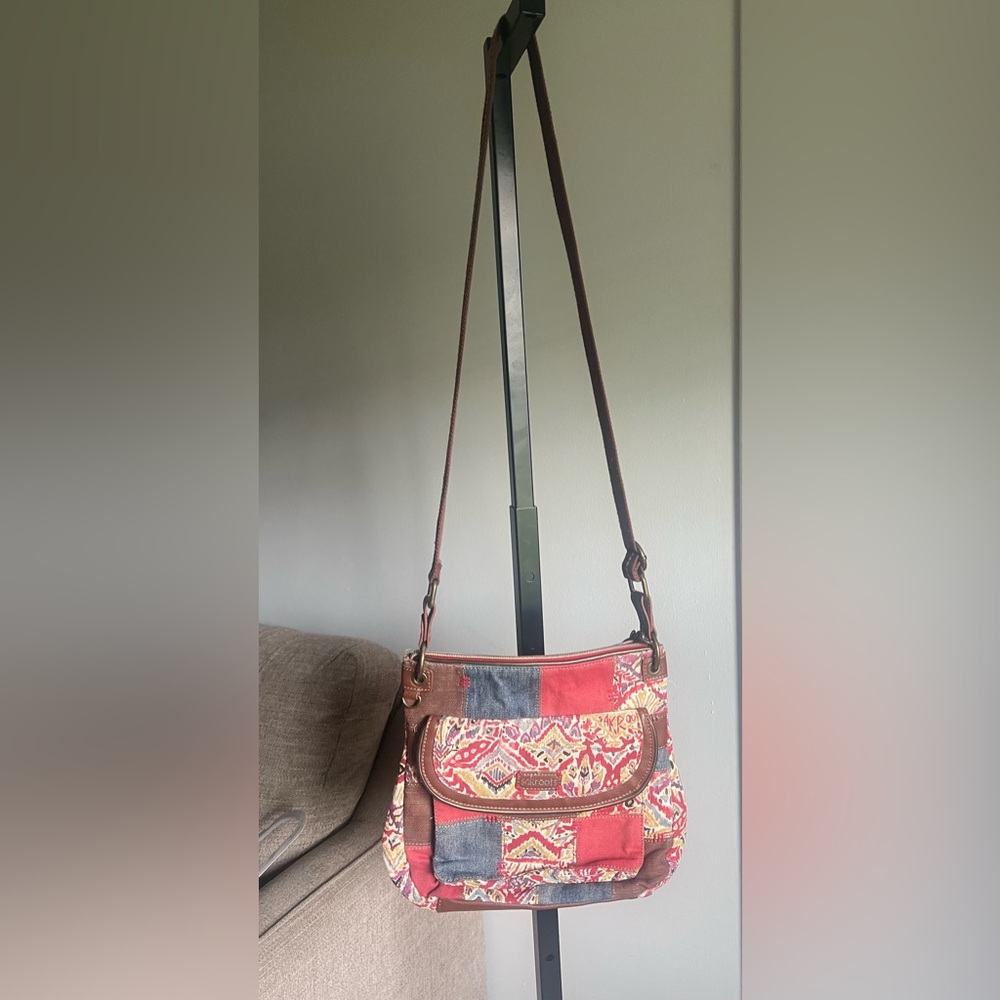 Sakroots‎ Patchwork Vibe Crossbody Bag with Adjustable Strap